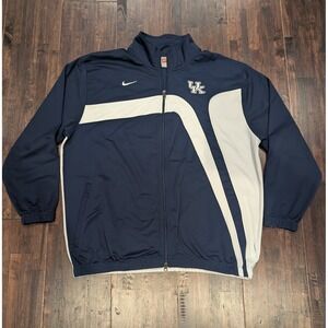 Kentucky Wildcats Jacket Mens XL Full Zip NCAA Basketball Nike Vintage 90s